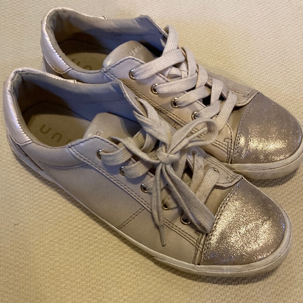 Unisa rose gold athletic shoes size 8M